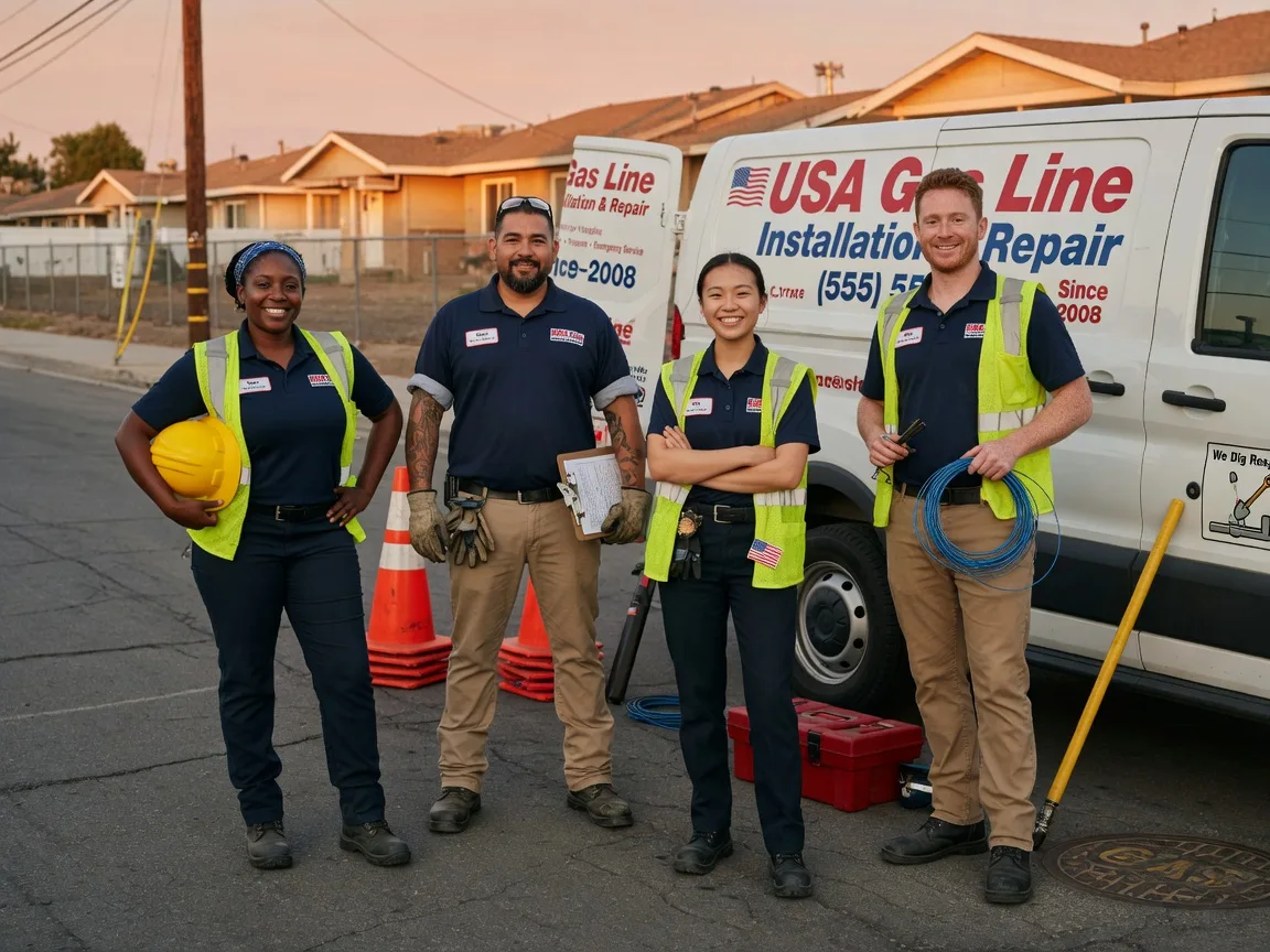 Gas Line Installation company in Big Cove Tannery, PA